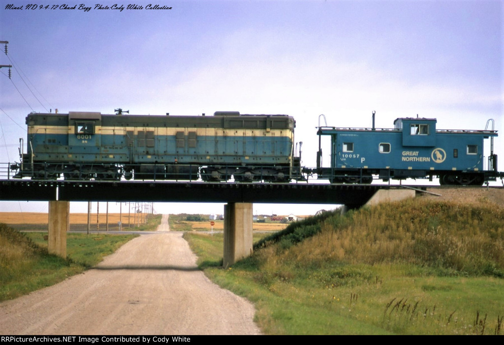 Burlington Northern SD7 6001